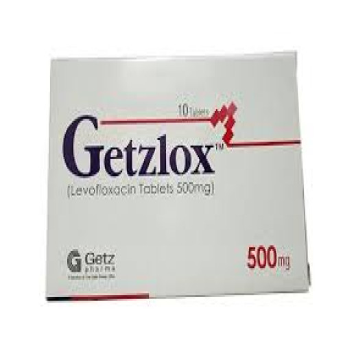 GETZLOX (Levofloxacin 500mg) Tablet